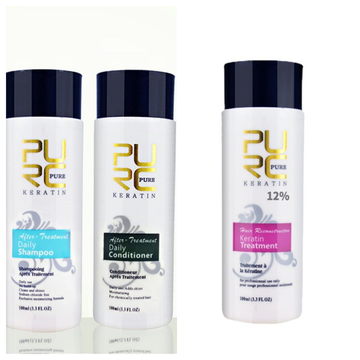 PURC Hair Straightening  Repair Purifying Shampoo